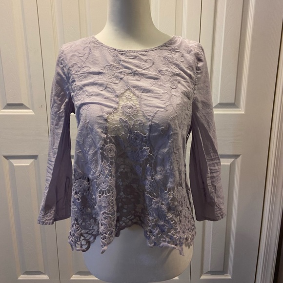 Kimchi Blue Purple Top - Picture 2 of 4